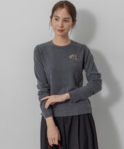 ニューシックニットクルーネックプルオーバー