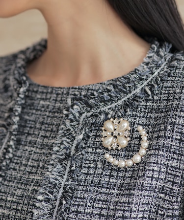 スターパールブローチ