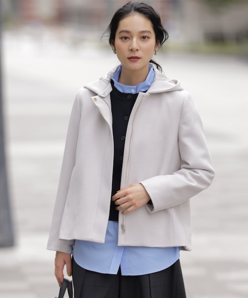 ウールモッサ ショートコート