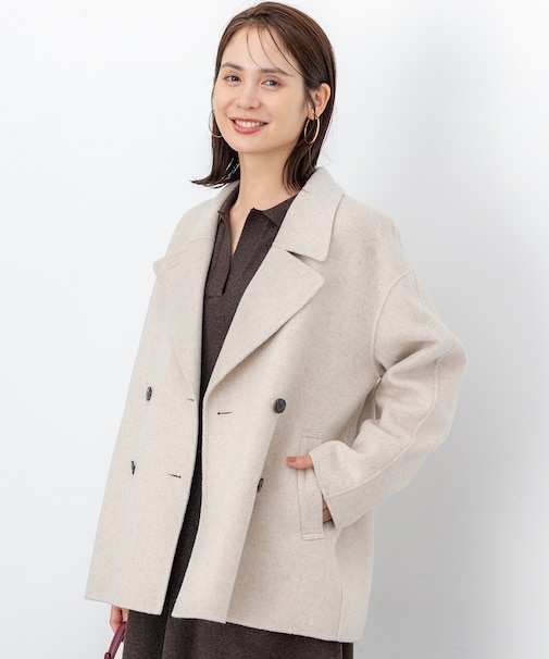 ダブルブレストリバー コート