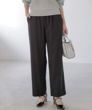 【加藤ローサさん着用】ツイル起毛ストレート パンツ