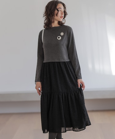 ヘアリーコンビ ワンピース