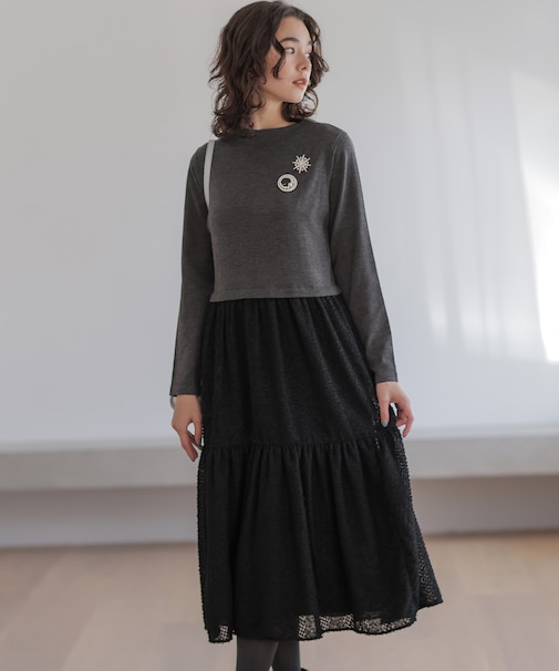 ヘアリーコンビ ワンピース