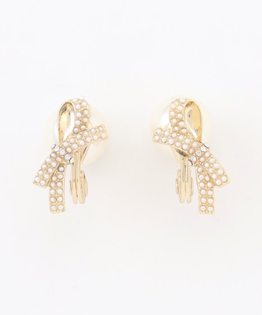 リボンパール2WAYイヤリング