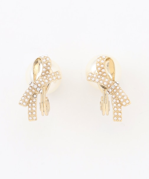 リボンパール2WAYイヤリング