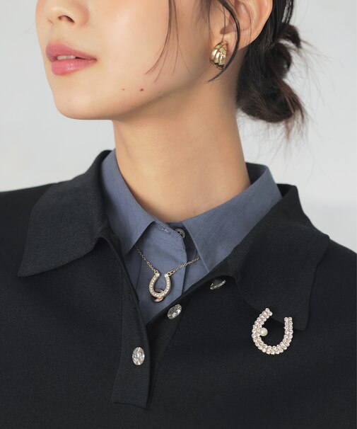 【2026年干支/開運コレクション】ホースシュープチ ネックレス