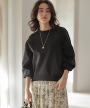 オーガンスウェット ニット