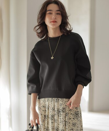 オーガンスウェット ニット