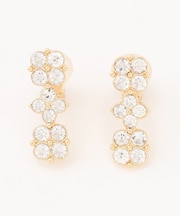 【Flower Collection】プチフラワービジューイヤリング