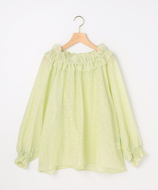 【Flower Collection】フラワードット ブラウス