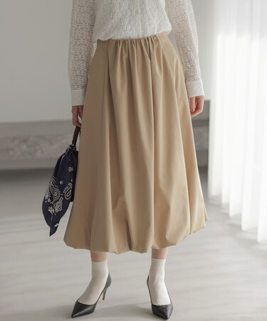 ソフトクロスバルーン スカート