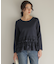 フリルシャツコンビ ロングTシャツ