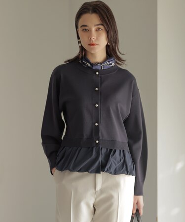 【前後着用可】バルーンドッキング ニット