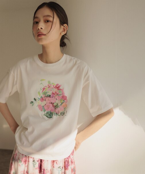 【Flower Collection】プリントTシャツ