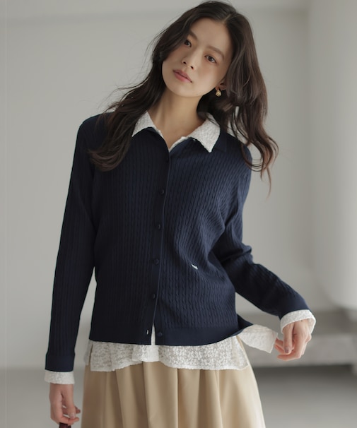 【Flower Collection】COUCOUニット カーディガン