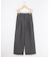 ウーステッドワイド パンツ