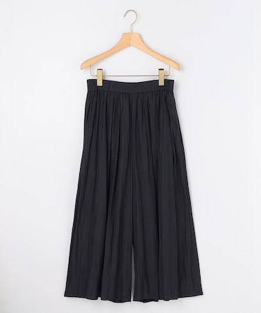 ギャザーライトデシン パンツ