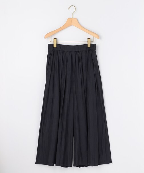 ギャザーライトデシン パンツ