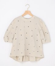 【WEB限定】ミニフラワーエンブロイダリー ブラウス