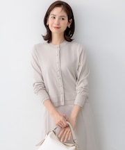 コットンニット カーディガン