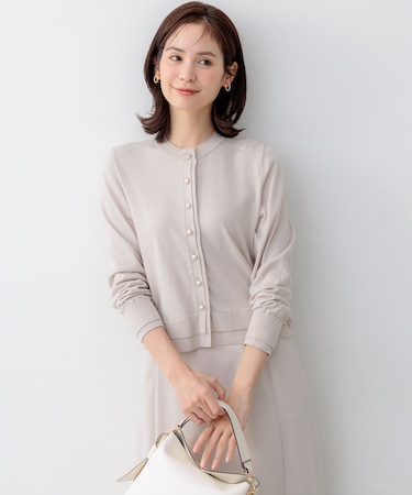 コットンニット カーディガン