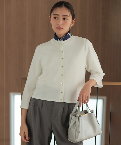 マイラックカラー カーディガン