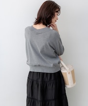 【WEB限定】コットンニット プルオーバー