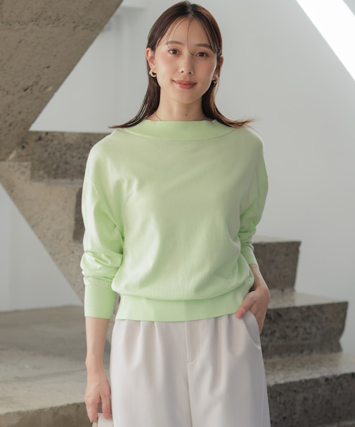 【WEB限定】コットンニット プルオーバー