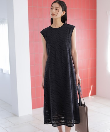 エンブロイダリーレース ワンピース