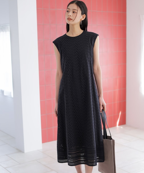 エンブロイダリーレース ワンピース