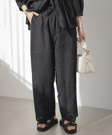 エンブロイダリーレース パンツ