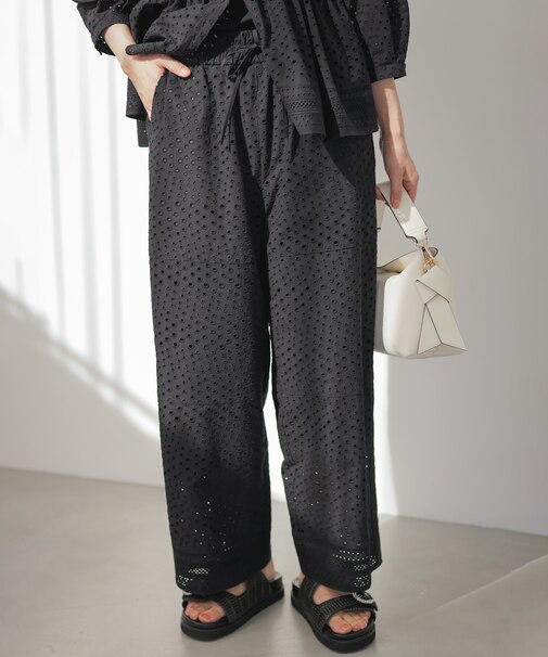 エンブロイダリーレース パンツ