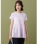 【ご好評により新色追加/WEB限定】プレーティング天竺ビスチェ風ティアード Tシャツ
