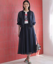 カラーボイル スカート