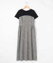 メランジレノクロス ドッキングワンピース