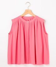 【一部先行予約・WEB限定】トリコットジャージー ギャザー カットソー