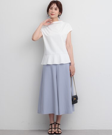 【WEB限定】スムースクロス ハーフパンツ