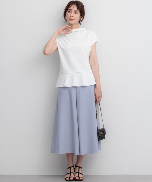 【WEB限定】スムースクロス ハーフパンツ