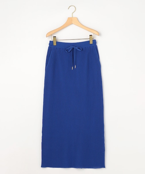 【WEB限定】レーシーニット スカート