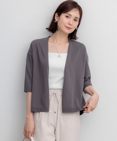 【WEB限定】ルーズリーニット カーディガン