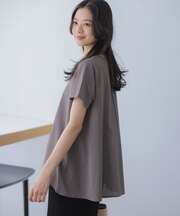 スウェットファンクションジャージー フレアカットソー