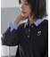 【WEB限定】ストレッチクリアニット シャツレイヤード風プルオーバー