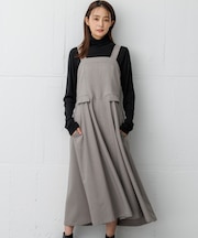 【WEB限定】ウーステッドライク キャミワンピース