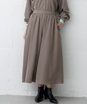 【WEB限定】フィブリルシャーティング ワイドパンツ