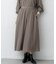【WEB限定】フィブリルシャーティング ワイドパンツ