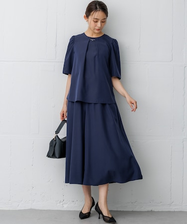 【WEB限定】フィブリルシャーティング ワイドパンツ