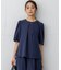 【WEB限定】フィブリルシャーティング パワショルダーブラウス