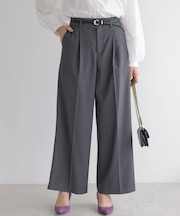 ハンサムツイル ワイドパンツ