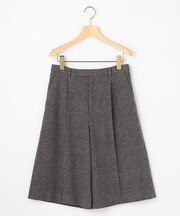 【WEB限定】ネップシックツイード ハーフパンツ