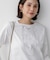 【WEB限定】トロンプルイユ パールネックレス 長袖Ｔシャツ